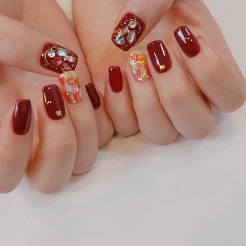 Các mẫu nail rực rỡ đẹp nhất hiện nay - lamnails.Net