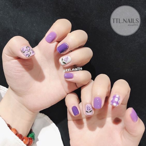 Các mẫu nail tình yêu đẹp nhất hiện nay - lamnails.Net