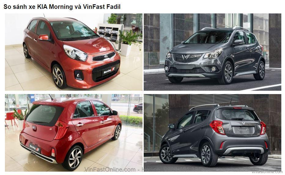 So sánh VinFast Fadil và KIA Morning - lamnails.Net