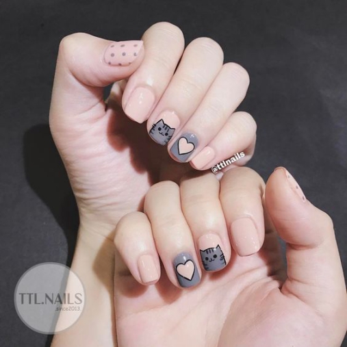 Các mẫu nail hình thù con vật đẹp nhất hiện nay - lamnails.Net