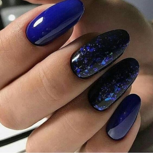 Các mẫu nail màu xanh dương đẹp nhất hiện nay - lamnails.Net