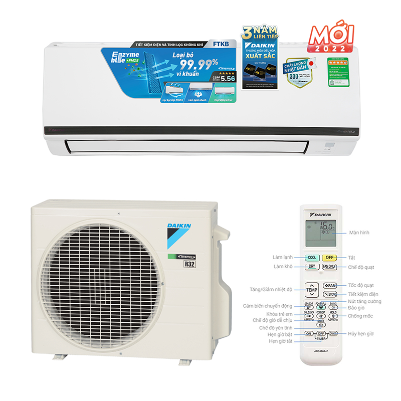 Review máy lạnh Daikin 2hp đang được mọi người lựa chọn nhiều