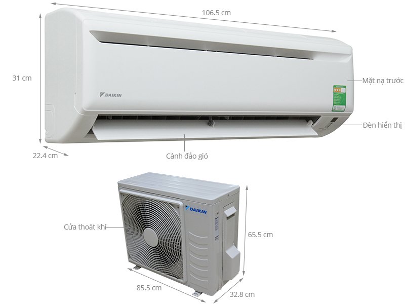 Review máy lạnh Daikin 2hp đang được mọi người lựa chọn nhiều