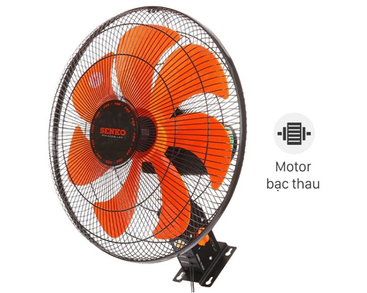 Quạt treo tường Senko 7 cánh tc1622 65w: Sự lựa chọn hoàn hảo cho mùa hè