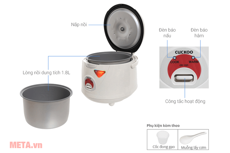 Giới thiệu nồi cơm điện Cuckoo được nhiều người ưa chuộng